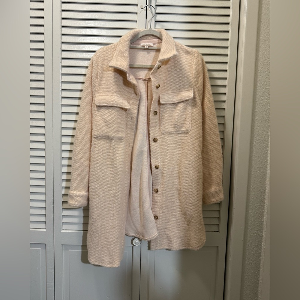 SKIES ARE BLUE | BLUSH SHACKET | KNEE LENGTH - Picture 6 of 10